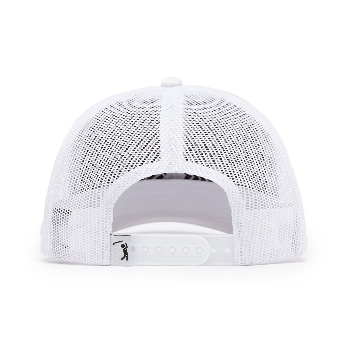 Bogeyman White/White - Mesh Trucker Hat - Snapback
