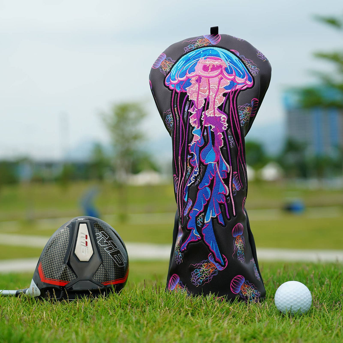 Jellyfish Driver Wood Golf Head Cover Set
