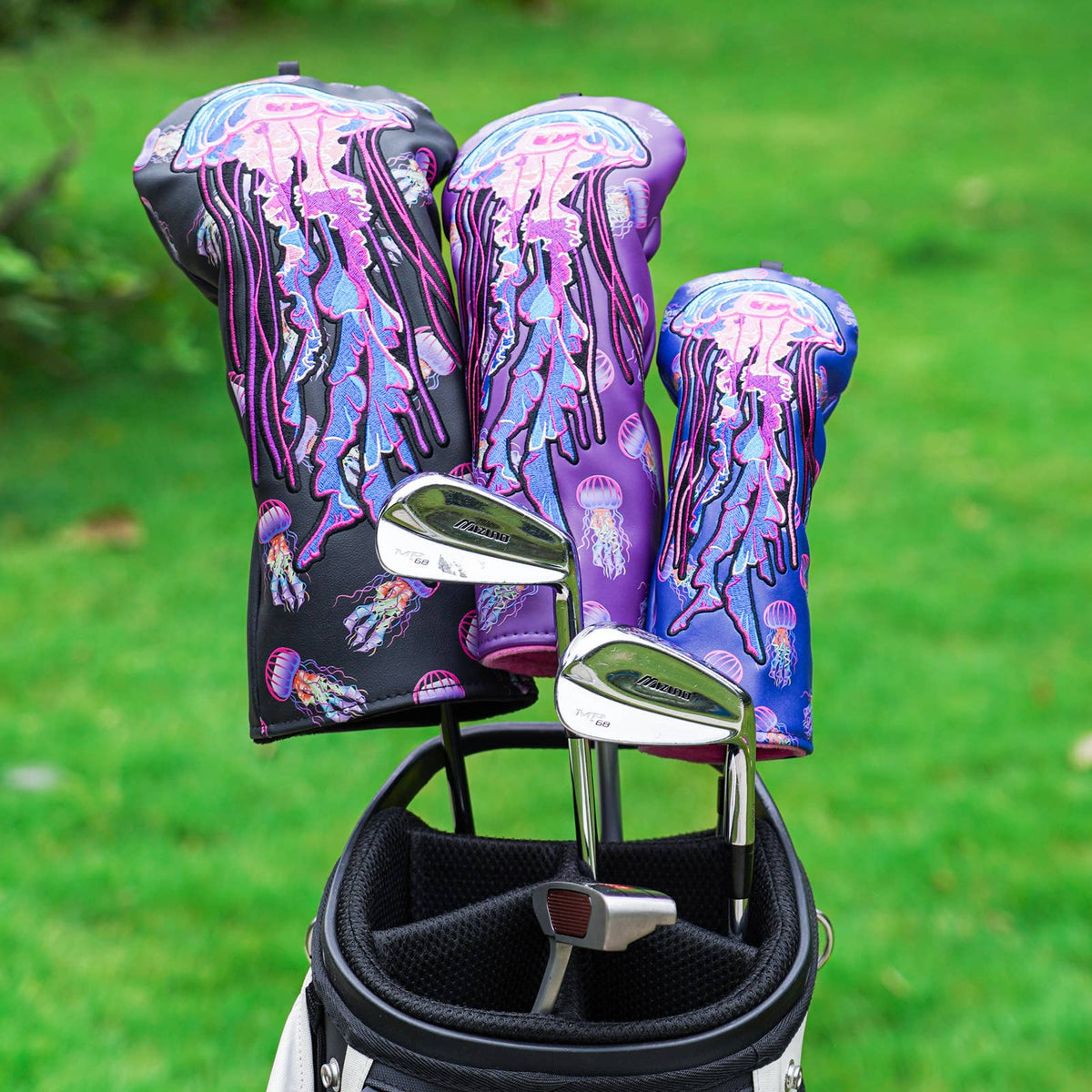 Jellyfish Driver Wood Golf Head Cover Set