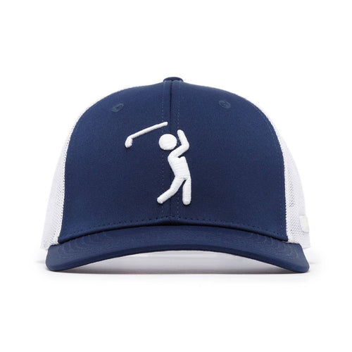 Bogeyman Navy/White - Mesh Trucker Hat - Snapback