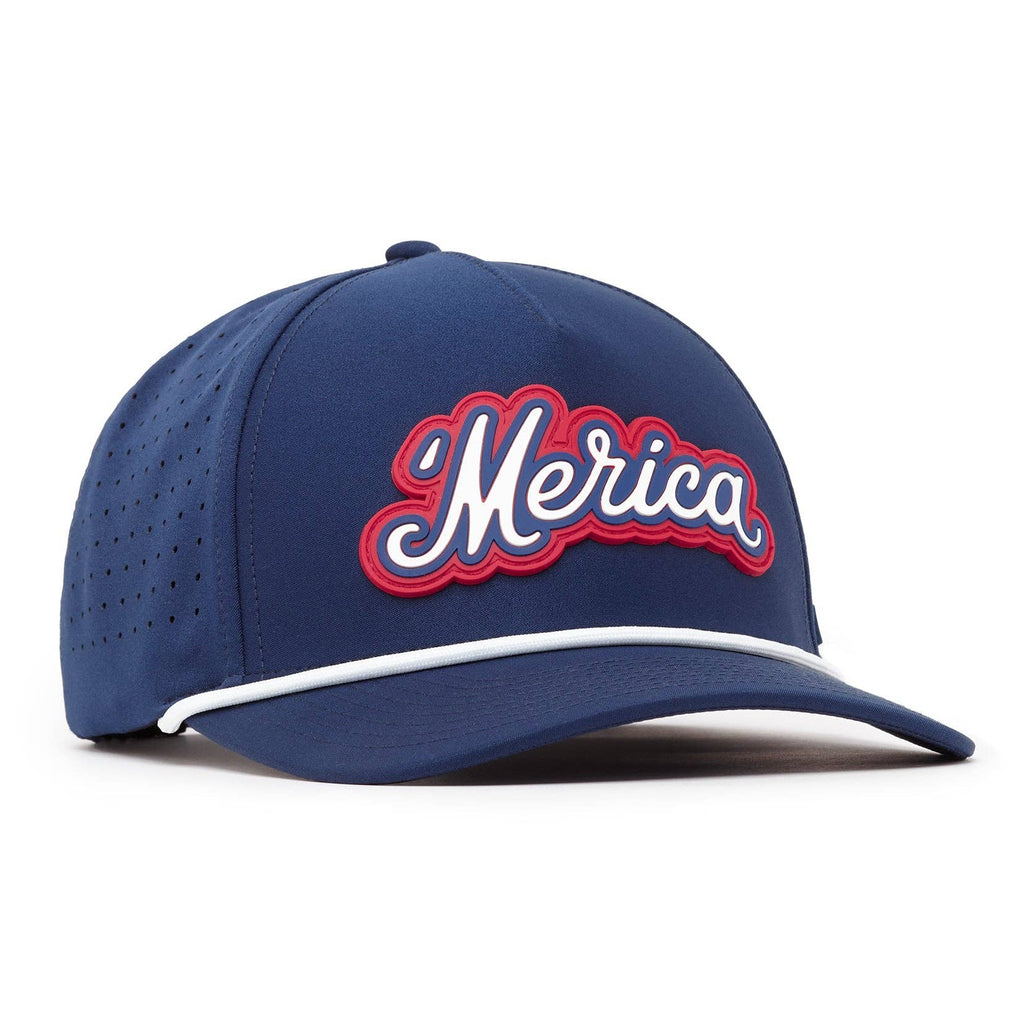 'Merica Navy - Performance Golf Rope Hat - Snapback