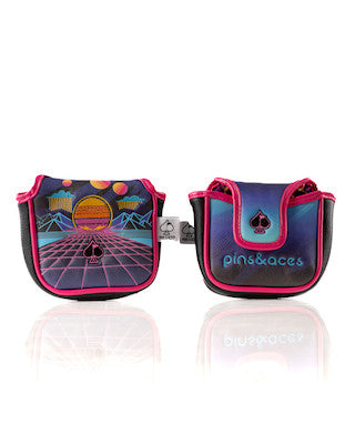 Synthwave - Mallet Putter Cover