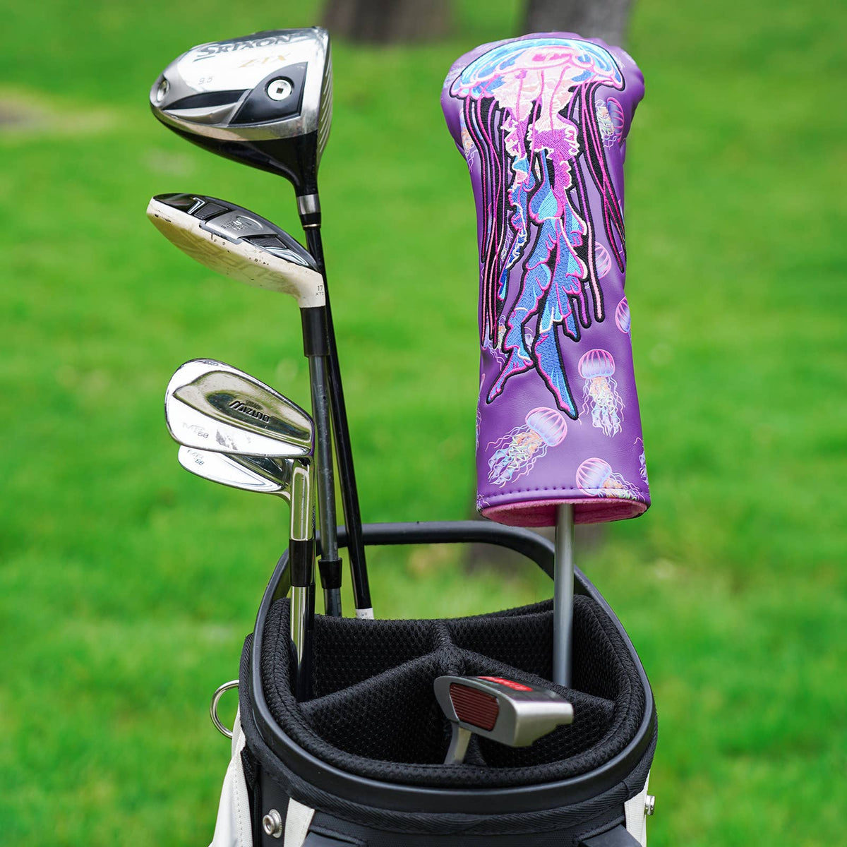 Jellyfish Driver Wood Golf Head Cover Set