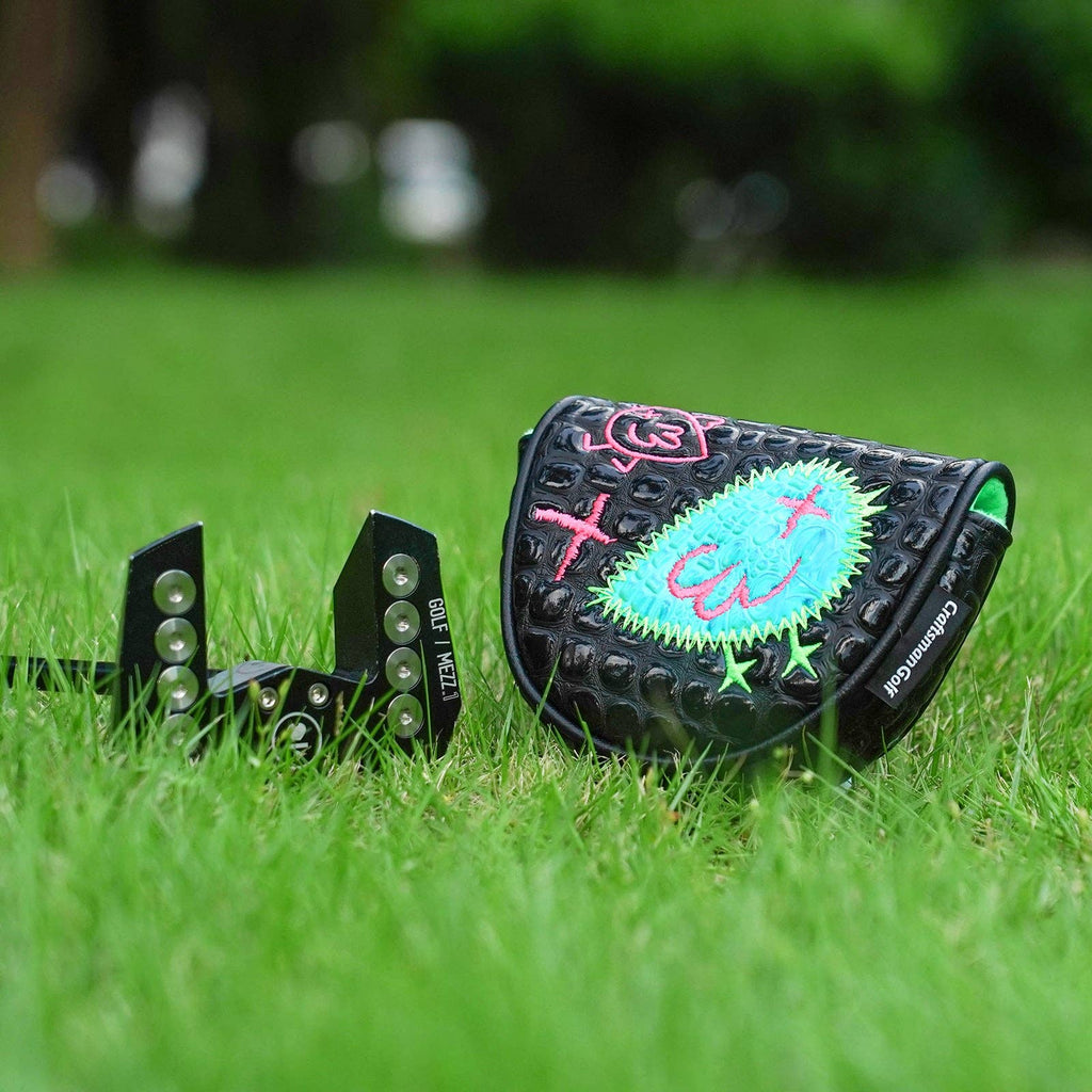 Colorful Birdie Crocodile Golf Head Cover Set