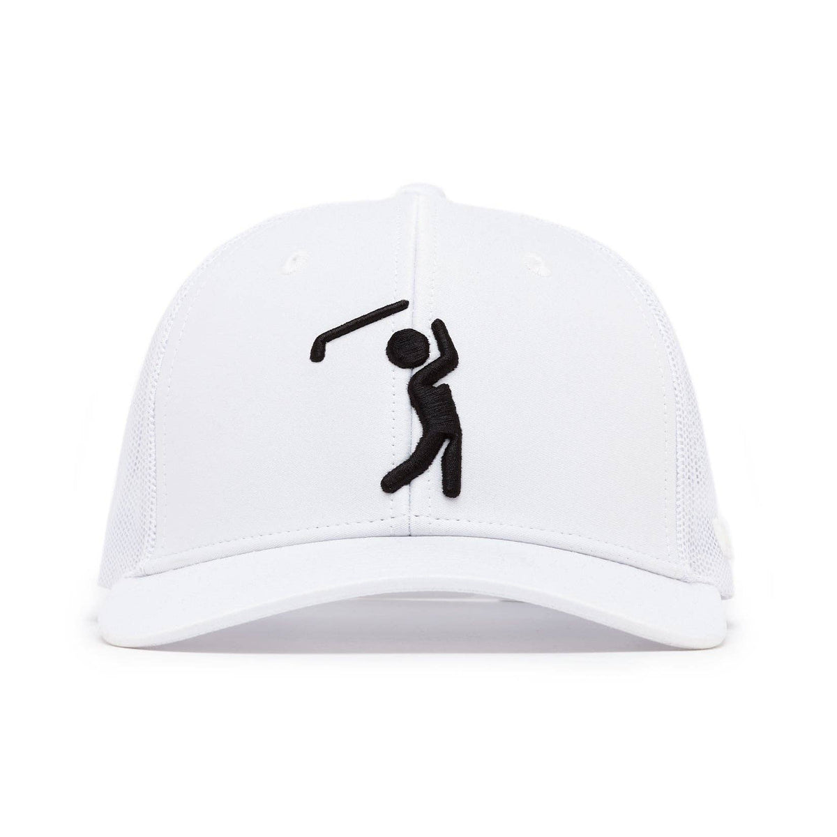 Bogeyman White/White - Mesh Trucker Hat - Snapback