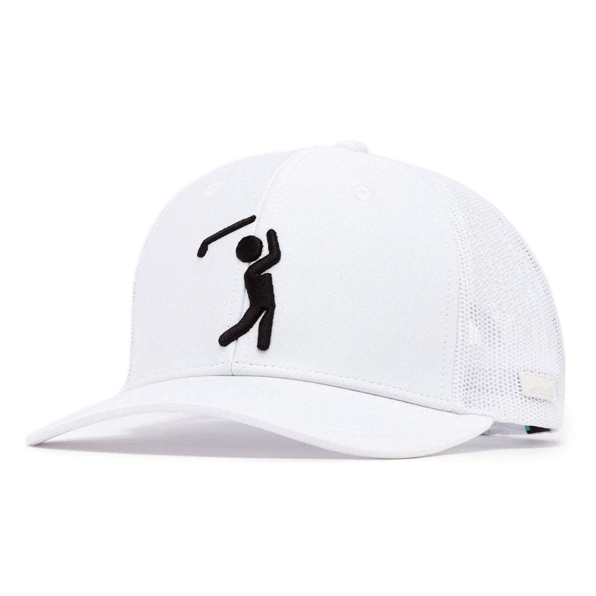 Bogeyman White/White - Mesh Trucker Hat - Snapback