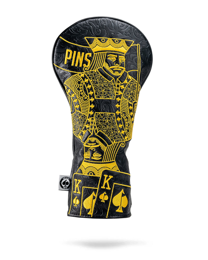 P&A King - Black&Gold Driver cover