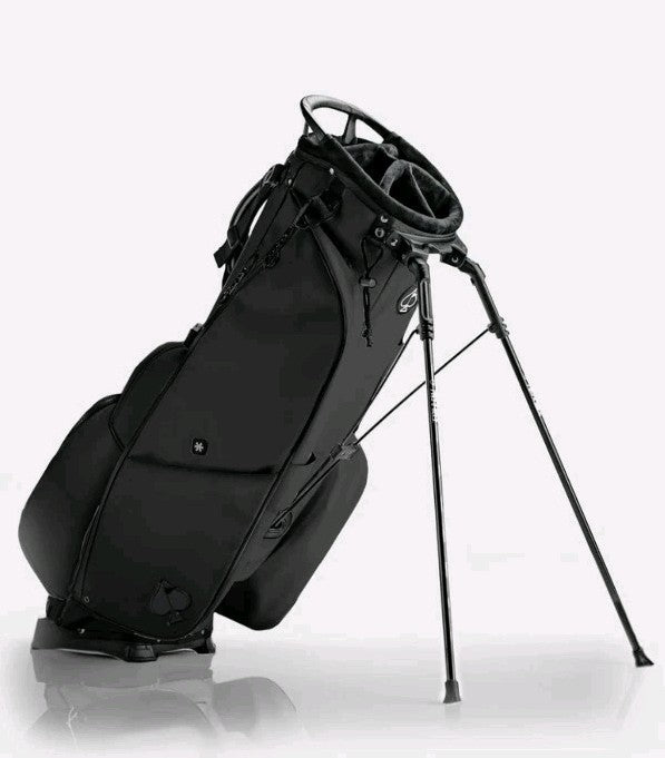Pins & Aces Player Preferred Stand Golf Bag 14 way Divider - Black Obsidian