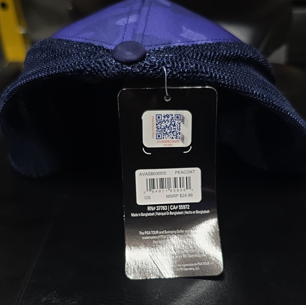 PGA TOUR Blue Snapback Mesh Trucker Golf Cap Hat - PGA TOUR Event One Size