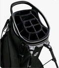 Pins & Aces Player Preferred Stand Golf Bag 14 way Divider - Black Obsidian