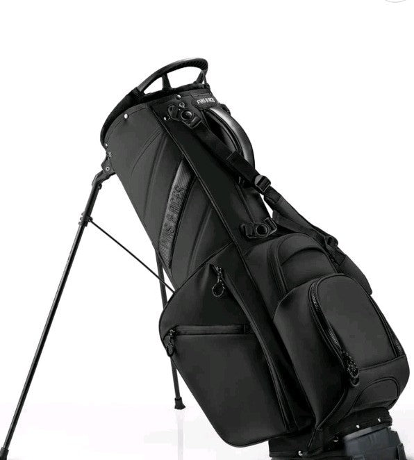 Pins & Aces Player Preferred Stand Golf Bag 14 way Divider - Black Obsidian
