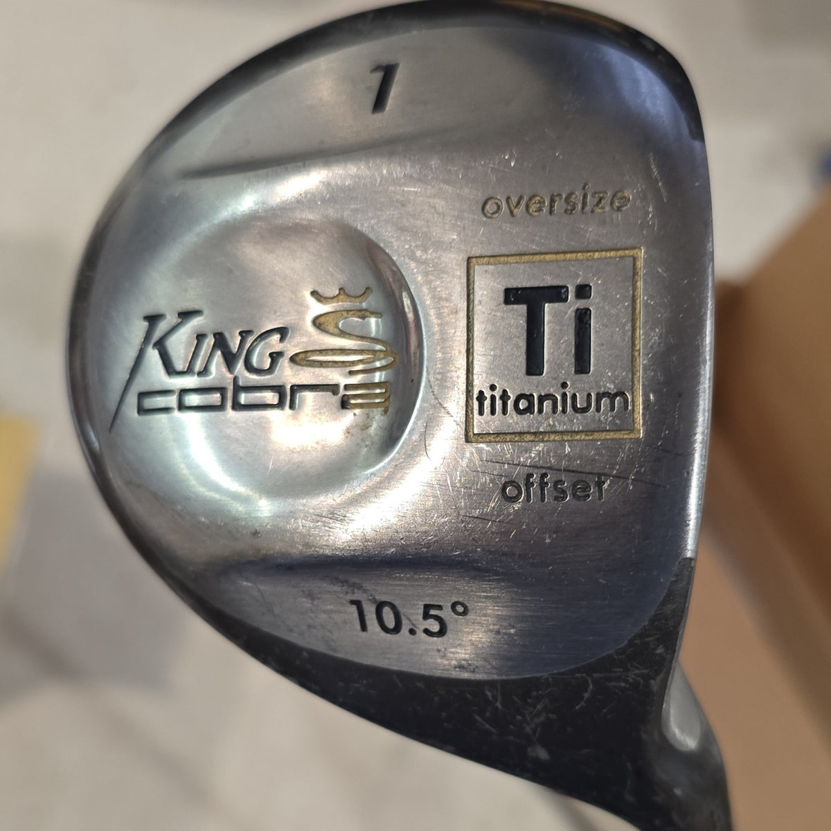 Cobra King Cobra Ti 1-Wood Driver 10.5° Regular Graphite Titanium RH