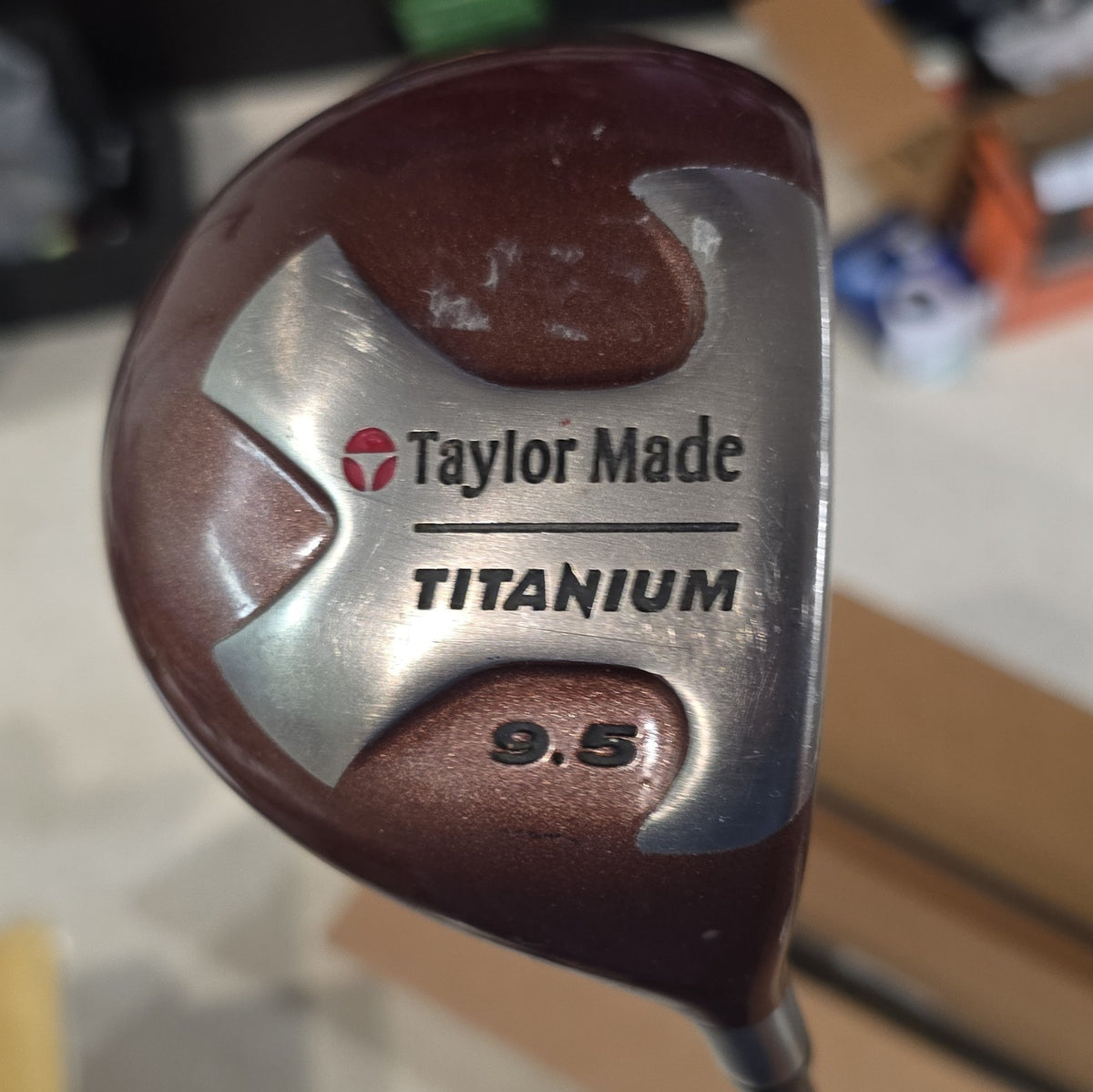TaylorMade S-90 Plus 1-Wood Driver 9.5° Regular Graphite Bubble Titanium RH