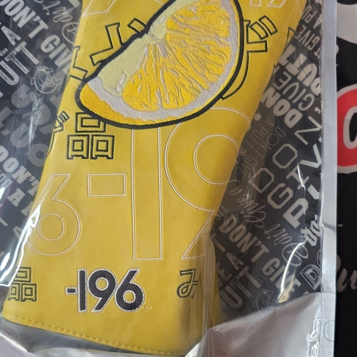 Swag Golf -196 Lemon Slice "Don't Give a Putt" Driver Headcover