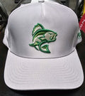 Waggle Hat - Largemouth- Gray Green Fish - Snapback
