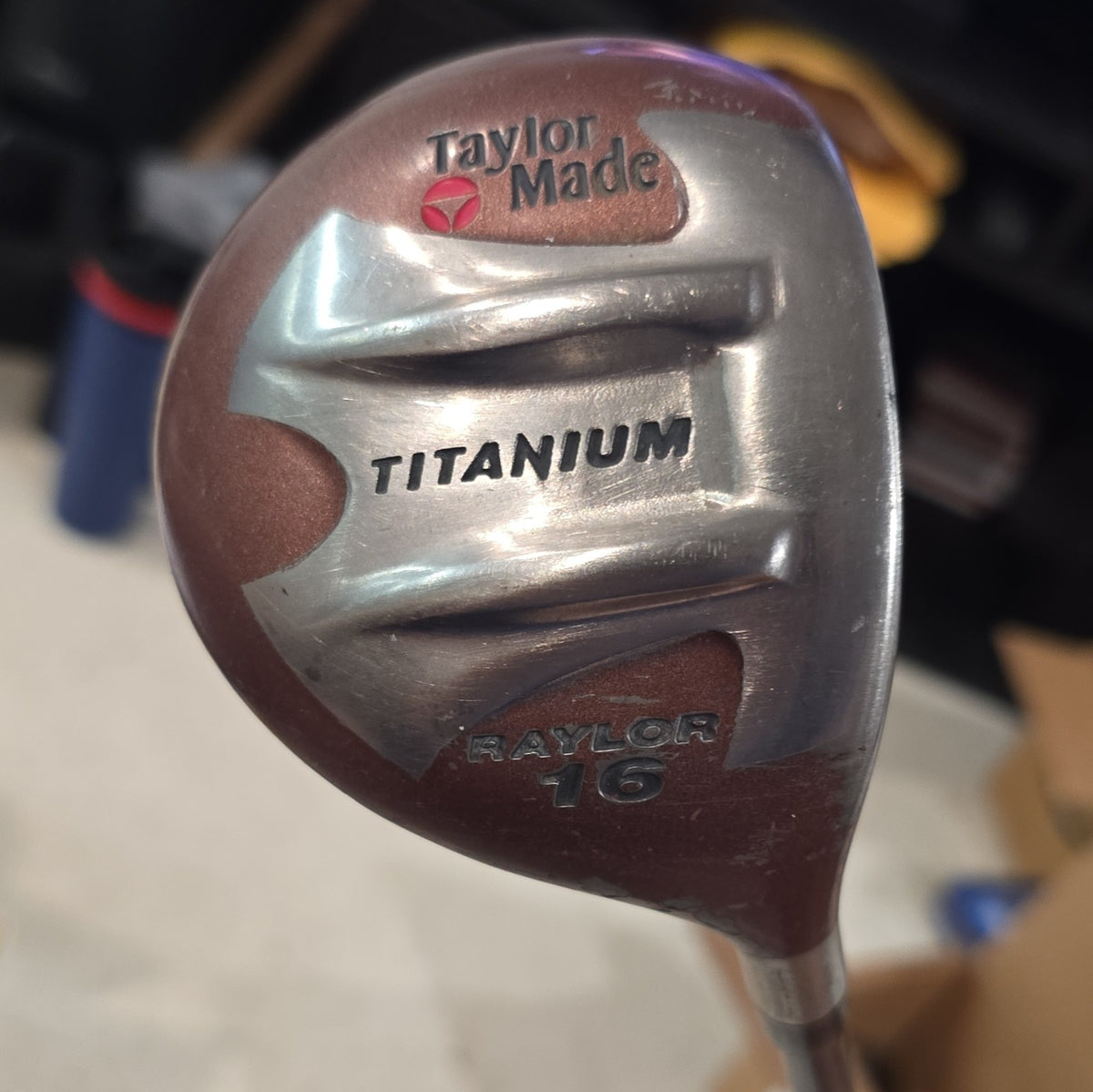 TaylorMade Raylor 16 3-Wood 16° Stiff Graphite Titanium RH S-90 Plus