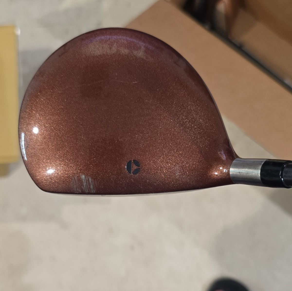 TaylorMade Ti Bubble 2 1-Wood Driver 8.5° S-90 Graphite Titanium Copper