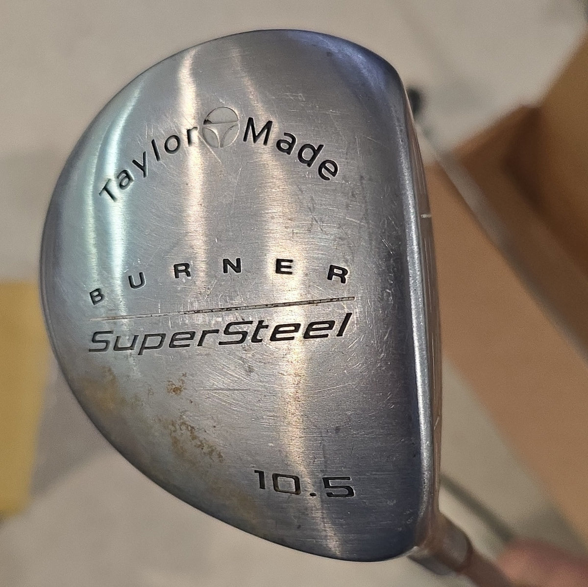TaylorMade Burner SuperSteel 1-Wood Driver 10.5° Ladies L-60 Graphite Bubble