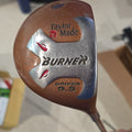 TaylorMade Burner 1-Wood Driver 9.5° Stiff Steel Shaft Brown Silver