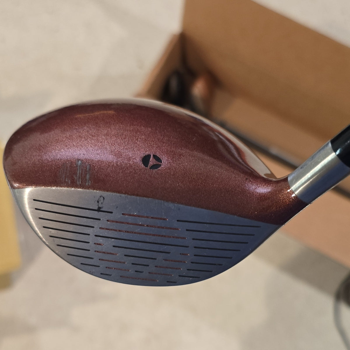 TaylorMade Ti Bubble 2 1-Wood Driver 8.5° S-90 Graphite Titanium Copper