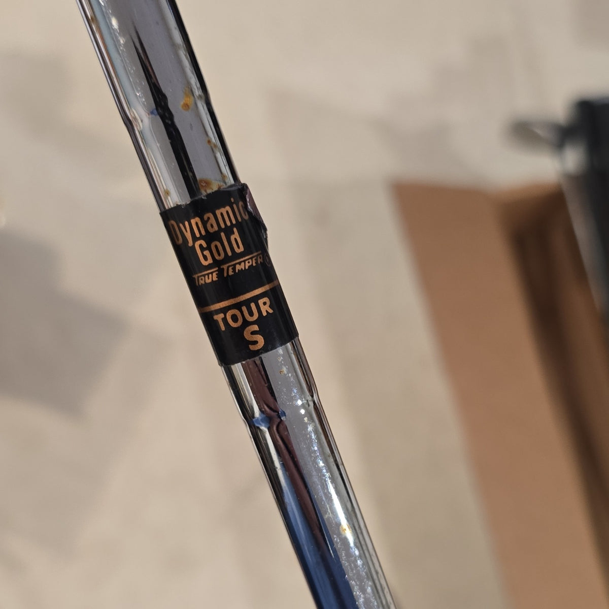 TaylorMade Burner 1-Wood Driver 9.5° Stiff Steel Shaft Brown Silver